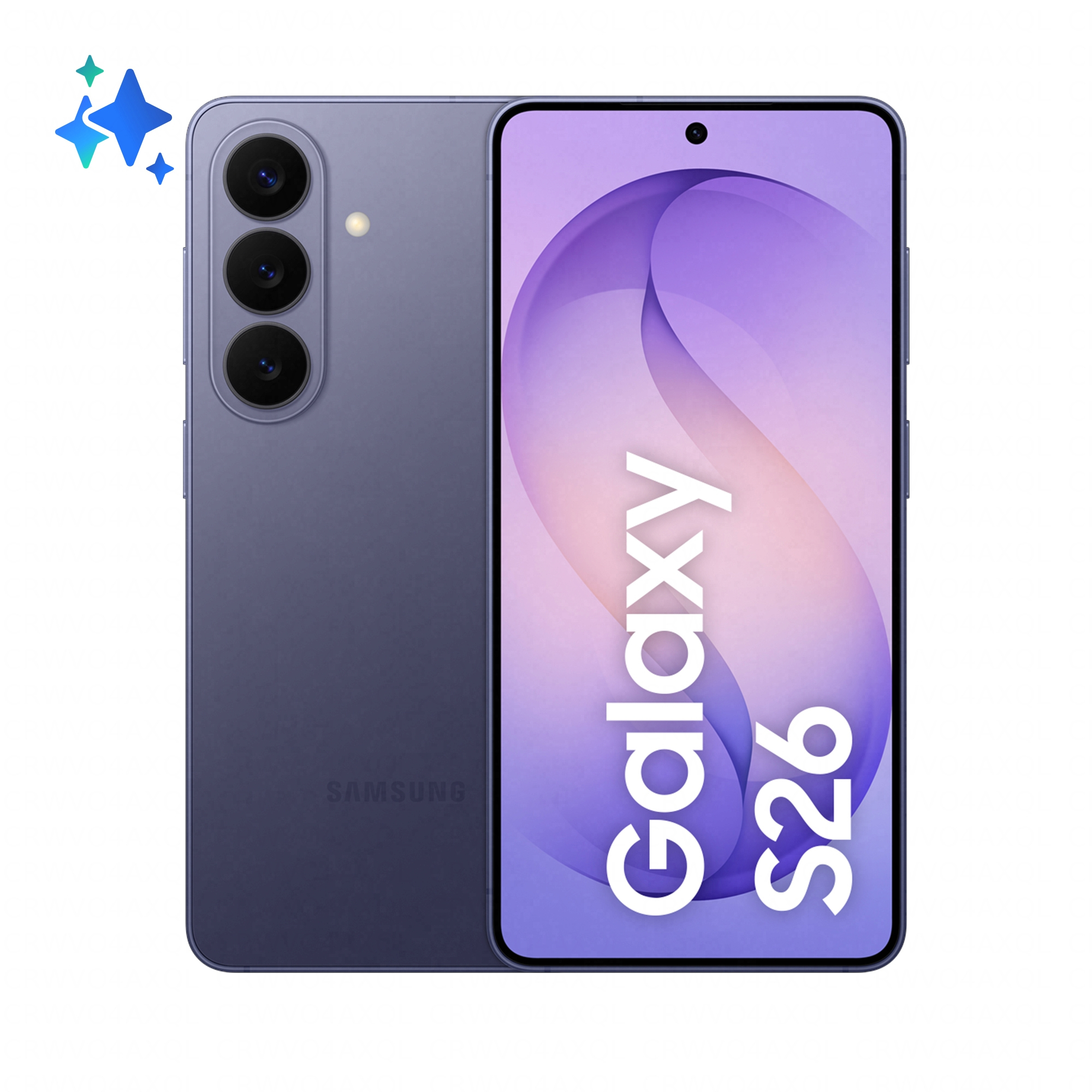 Samsung Galaxy S26 5G Dual Sim S942B 12/512GB Cobalt Violet